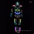 Multicoloured Led Fiber Optic Costume From TianChuang Stage Dancer Dance Wearing Led Light Clothing